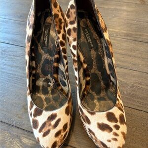 Dolce & Gabbana Brown Heeled Shoes